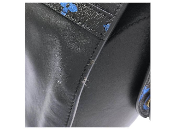 Bolsa Boston Louis Vuitton Speedy Amazon MM Coated Canvas Azul - vista 5