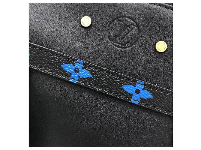 Bolsa Boston Louis Vuitton Speedy Amazon MM Coated Canvas Azul - vista 8