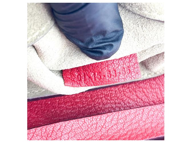 Chloé Chloe Drew Leather Small Rosso - vista 7