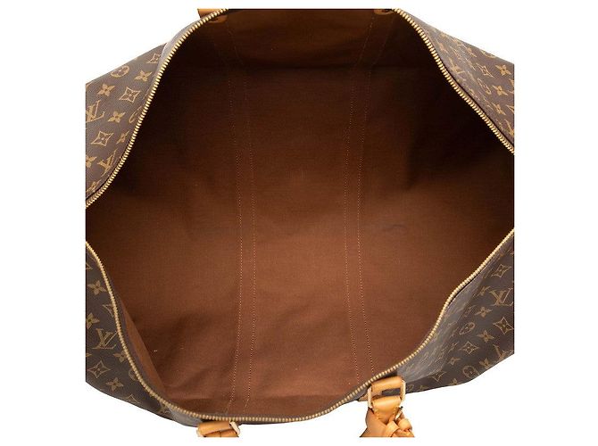 Borsa Boston Louis Vuitton Monogram Keepall 60 Marrone - vista 5