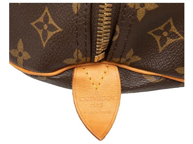 Borsa Boston Louis Vuitton Monogram Keepall 60 Marrone - vista 6