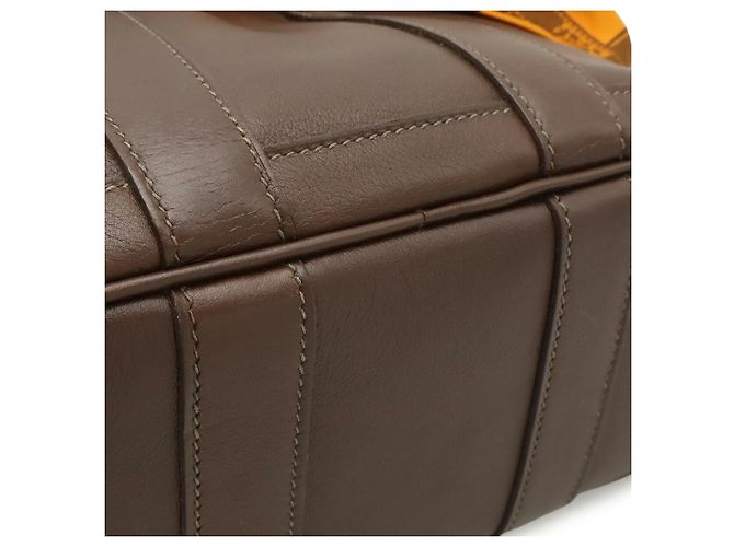 Hermès Hermes Swift Silk Garden Twilly TTPM Handbag Braun - Ansicht 7