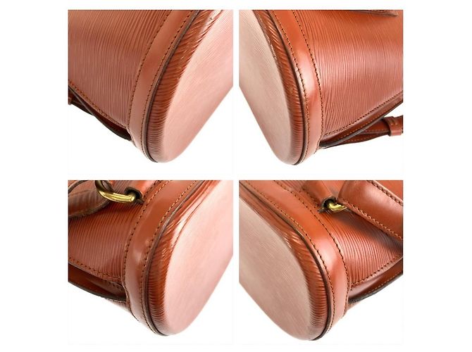 Mochila Louis Vuitton Epi Gobelin Marrom - vista 4