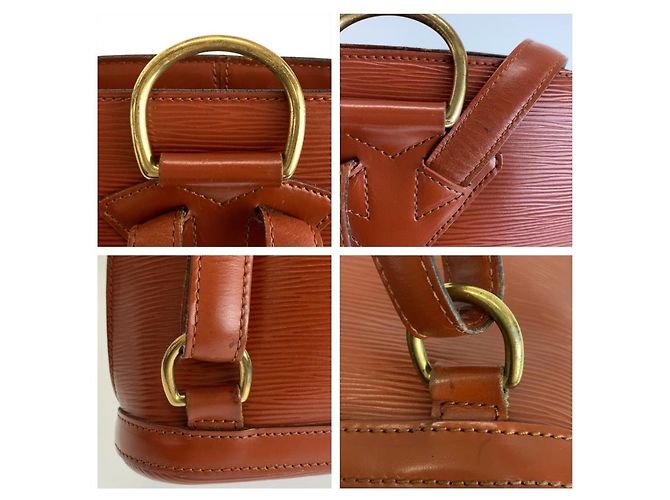 Mochila Louis Vuitton Epi Gobelin Marrom - vista 5