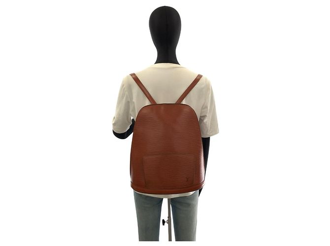 Mochila Louis Vuitton Epi Gobelin Marrom - vista 7