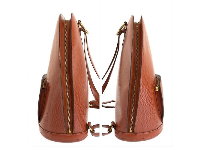 Mochila Louis Vuitton Epi Gobelin Marrom - vista 8
