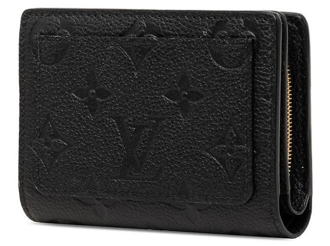 Louis Vuitton Portefeuille Claire Short Wallet Nero - vista 2