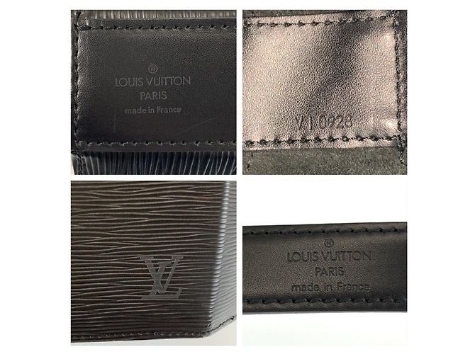 Louis Vuitton Epi Sac Sou Shoulder Bag Nero - vista 3