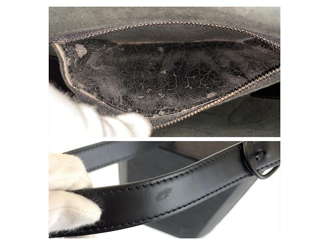 Louis Vuitton Epi Sac Sou Shoulder Bag Nero - vista 5