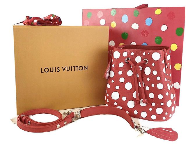 Néonoé Borsa a tracolla Louis Vuitton NeoNoe BB Rosso - vista 8