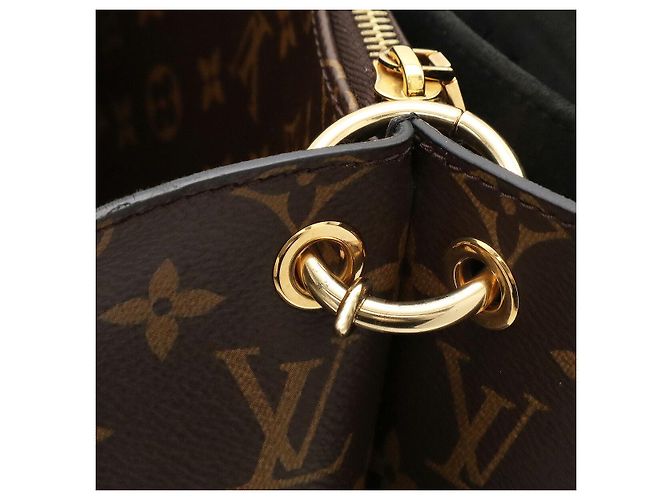 Louis Vuitton Monogram Flower Tote Schwarz - Ansicht 7