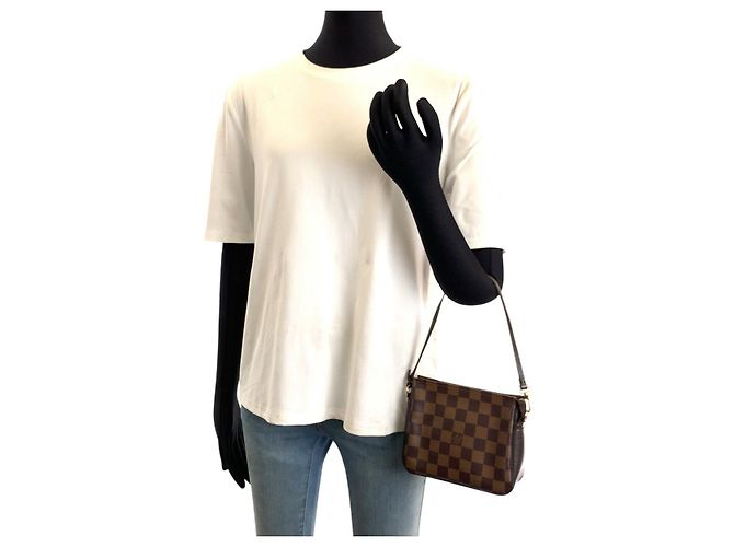 Louis Vuitton Damier Trousse Makeup Pouch Marrone - vista 6