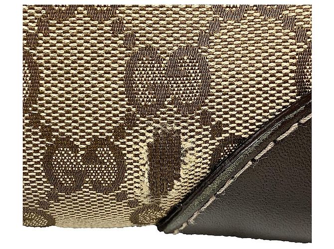 Borsa Tote Gucci Mayfair GG Canvas Marrone Beige - vista 8