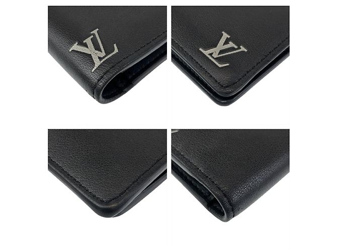 Louis Vuitton Blason Leather Long Wallet Black - view 5