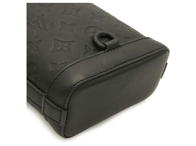 Louis Vuitton Monogram Shadow Noe Schultertasche Schwarz - Ansicht 3
