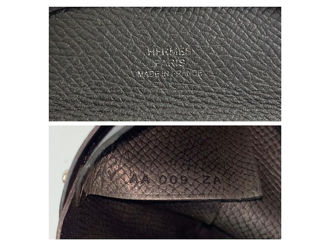 Hermès Bastia Coin Case Schwarz - Ansicht 3