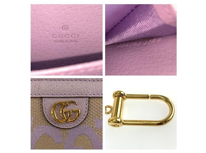 Monedero Gucci Jumbo GG Multicolor - vista 3