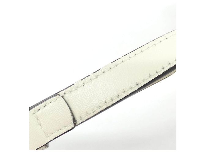Zaino in pelle Gucci GG Marmont Bianco - vista 6