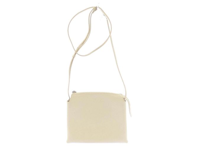 The Row NU MINI TWIN Schultertasche aus Lammleder Braun Beige - Ansicht 3