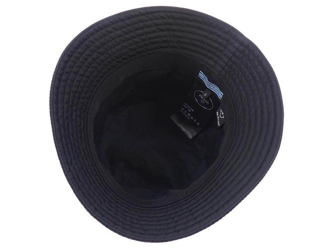 Cappello Prada Re-Nylon Nero - vista 5