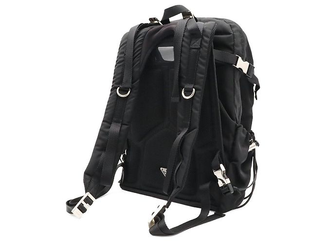Prada Rucksack aus Nylon Schwarz - Ansicht 2