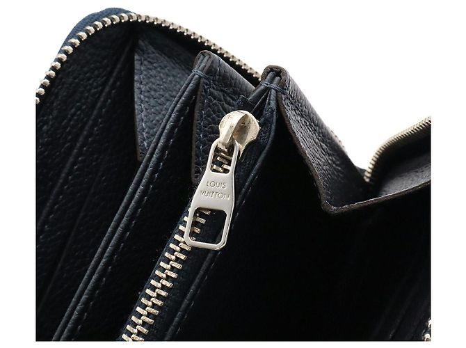 Portafoglio lungo Louis Vuitton Monogram Empreinte Blu - vista 5