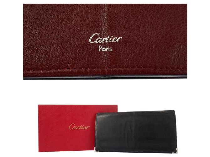 Cartier Must Line Long Wallet Black - view 3