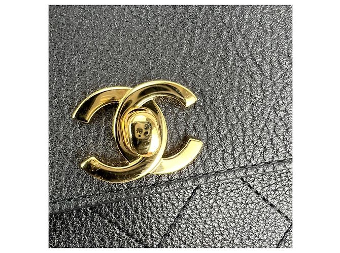 Borsa Shopping Small Chanel Stitched Urban Essentials in vitello grana Nero - vista 9