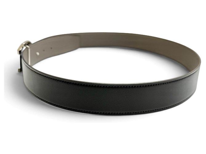 Hermès Cinturón Hermes de piel Epsom Odysee Negro - vista 3