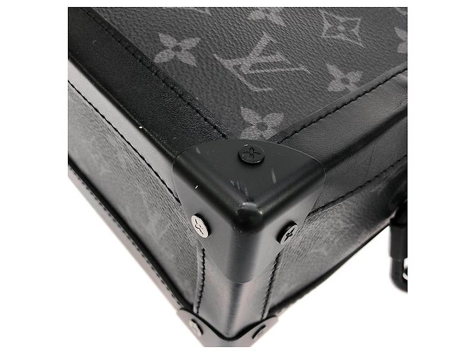 Louis Vuitton Soft Trunk Monogram Eclipse Schultertasche Schwarz - Ansicht 2