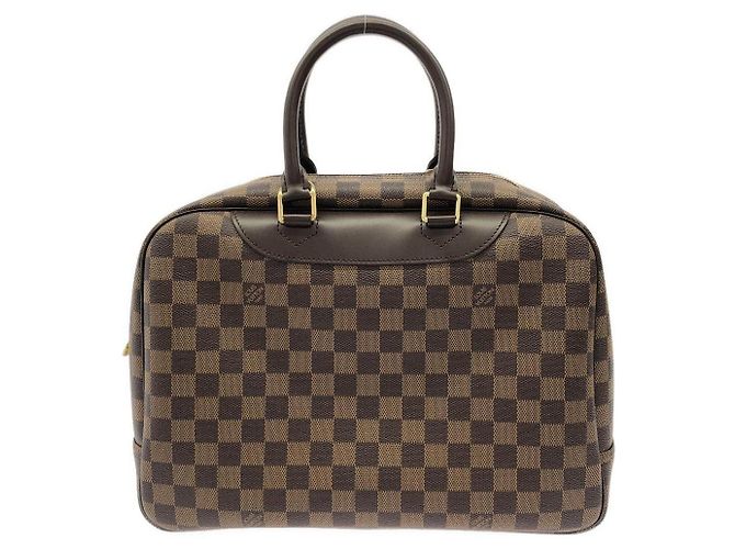 Bolso de mano Vanity Louis Vuitton Damier Bowling Castaño - vista 2