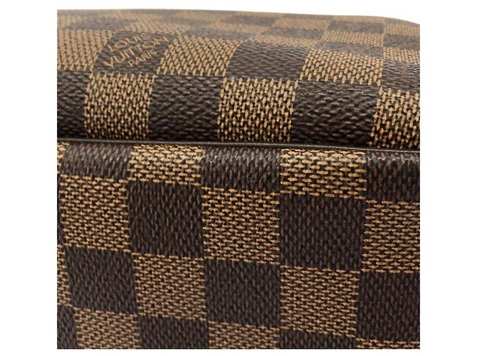 Bolso de mano Vanity Louis Vuitton Damier Bowling Castaño - vista 3