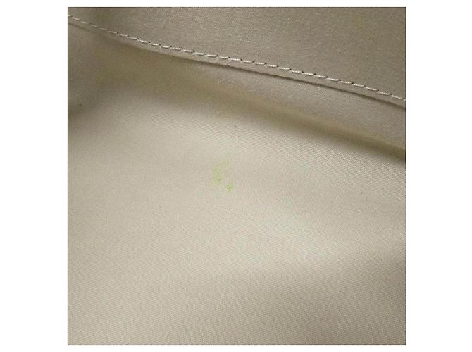 Borsa Louis Vuitton Bowling Montaigne GM Epi Bianco - vista 10