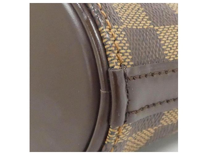 Bolso de hombro Louis Vuitton Drouot Damier Castaño - vista 2