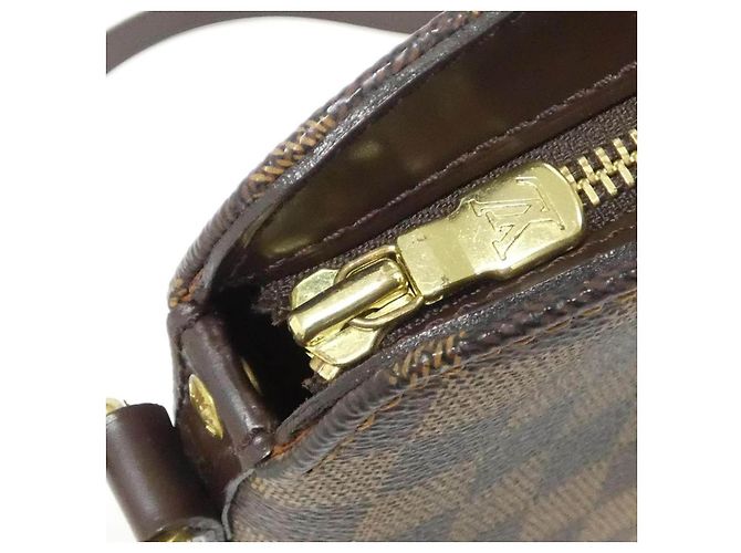 Bolso de hombro Louis Vuitton Drouot Damier Castaño - vista 5