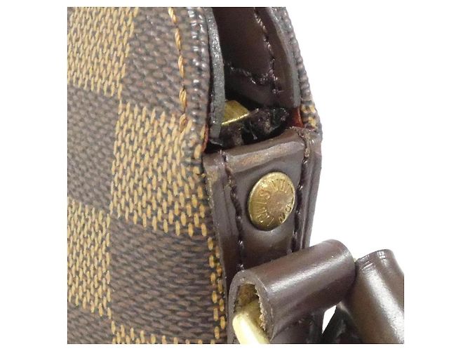 Bolso de hombro Louis Vuitton Drouot Damier Castaño - vista 6