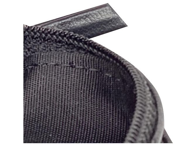 Chanel Boy Wallet on Chain aus schwarzem Lammleder - Ansicht 6