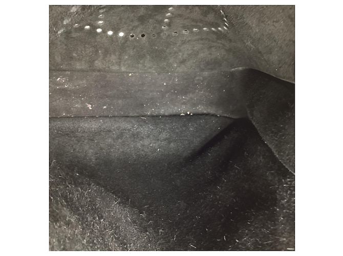 Borsa a tracolla Hermès Evelyne III in pelle Clemence nera Stampa python - vista 10