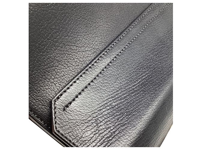 Bolso de hombro pequeño con solapa GV3 Givenchy en piel negra Negro - vista 10