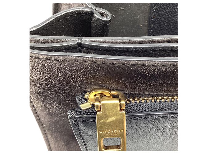 Bolso de hombro pequeño con solapa GV3 Givenchy en piel negra Negro - vista 13