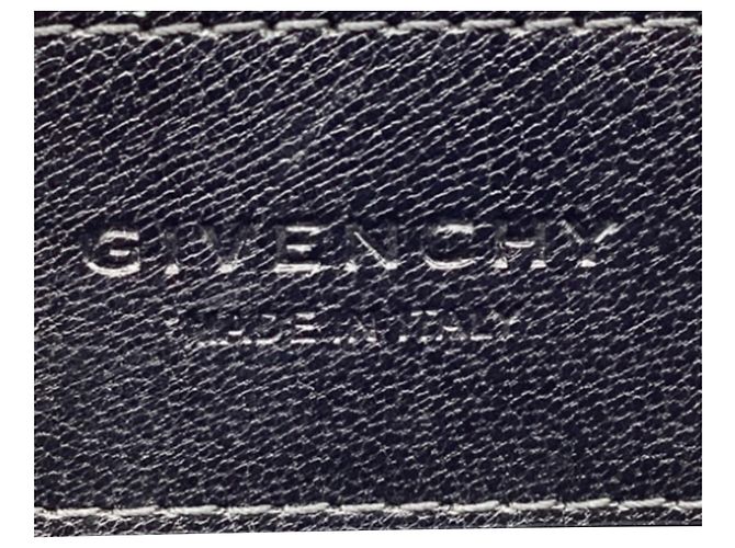 Bolso de hombro pequeño con solapa GV3 Givenchy en piel negra Negro - vista 14