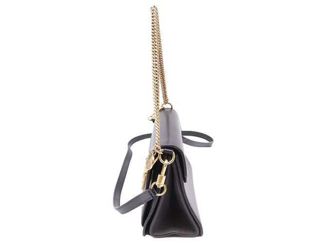 Bolso de hombro pequeño con solapa GV3 Givenchy en piel negra Negro - vista 3