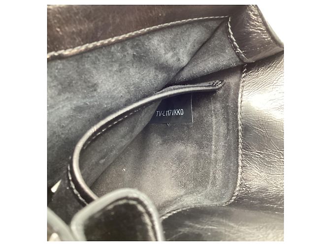 Borsa a tracolla Small Rockstud Valentino Garavani in pelle nera Nero - vista 11