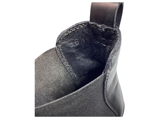 Stivaletti Chelsea Tod's in pelle nera Nero - vista 10