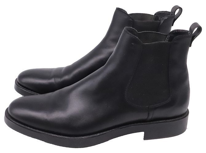 Stivaletti Chelsea Tod's in pelle nera Nero - vista 4