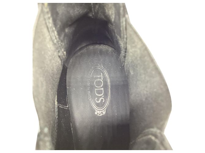 Stivaletti Chelsea Tod's in pelle nera Nero - vista 9