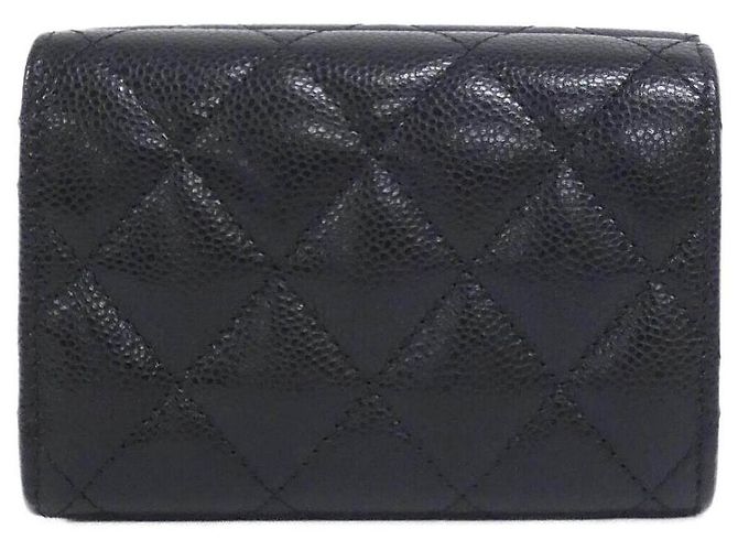 Chanel Timeless Classic Caviar Skin Geldbörse Schwarz - Ansicht 2