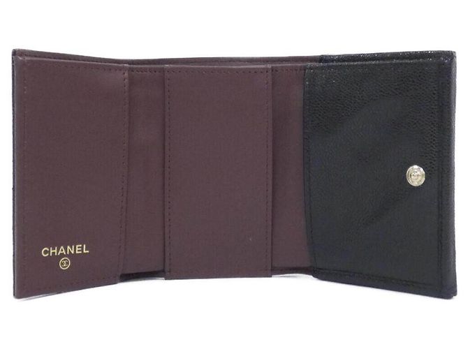 Chanel Timeless Classic Caviar Skin Geldbörse Schwarz - Ansicht 5