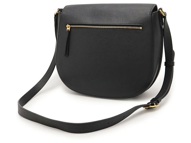 Céline Borsa a tracolla Celine Trotter Medium in pelle Nero - vista 2