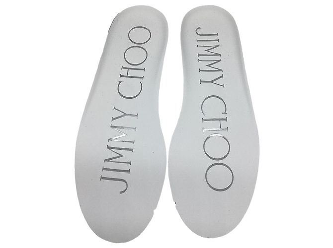 Sneakers Jimmy Choo Diamond Light Maxi/ F in pelle bianca Bianco Crudo - vista 13